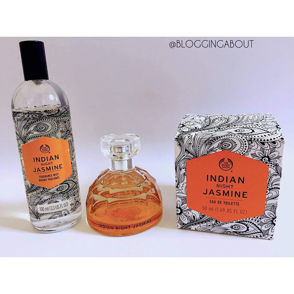 indian night jasmine perfume the body shop review
